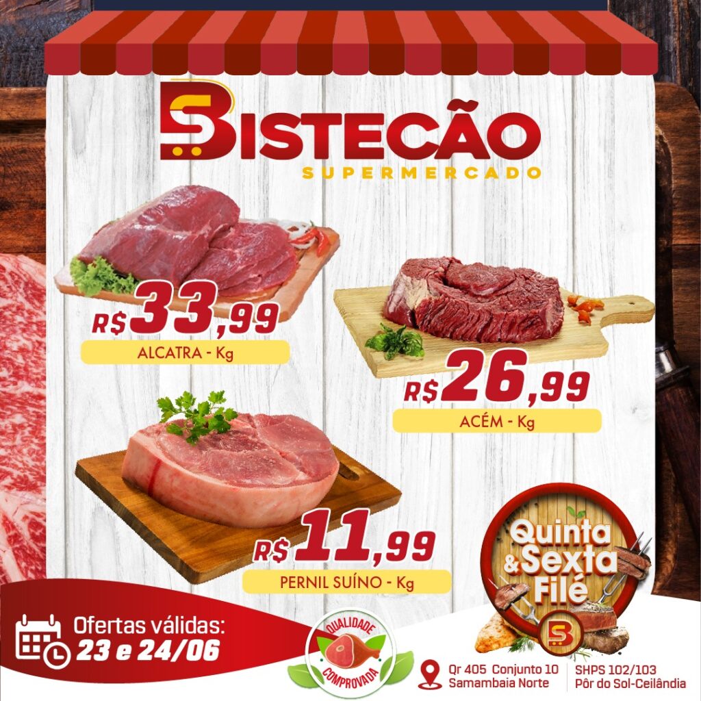 ofertas do Supermercado Bistecão