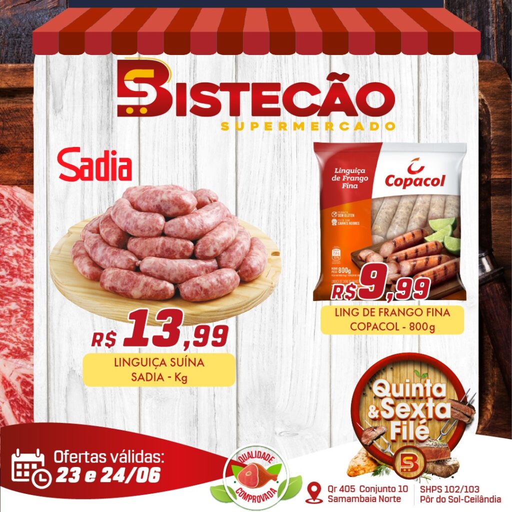 ofertas do Supermercado Bistecão