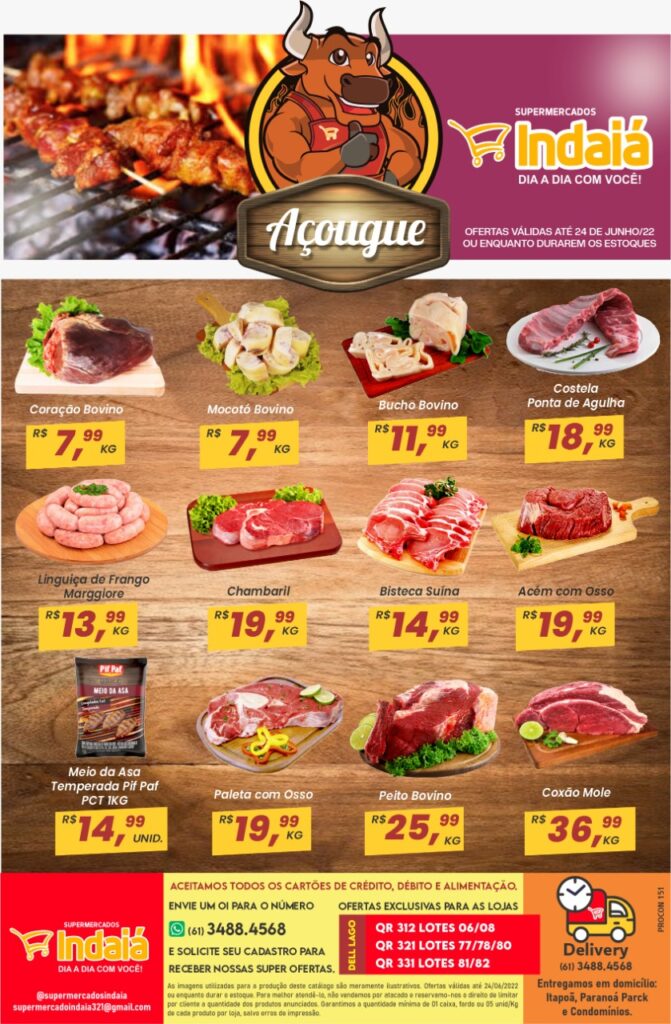 ofertas açougue supermercado indaiá
