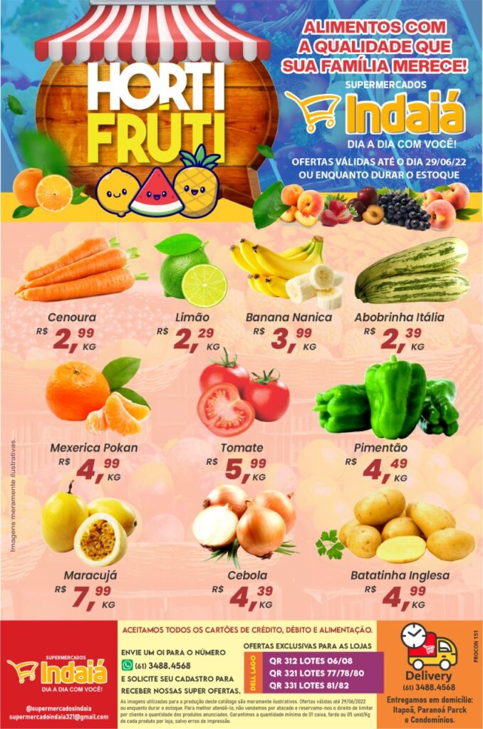 ofertas supermercado indaiá itapoã paranoá df