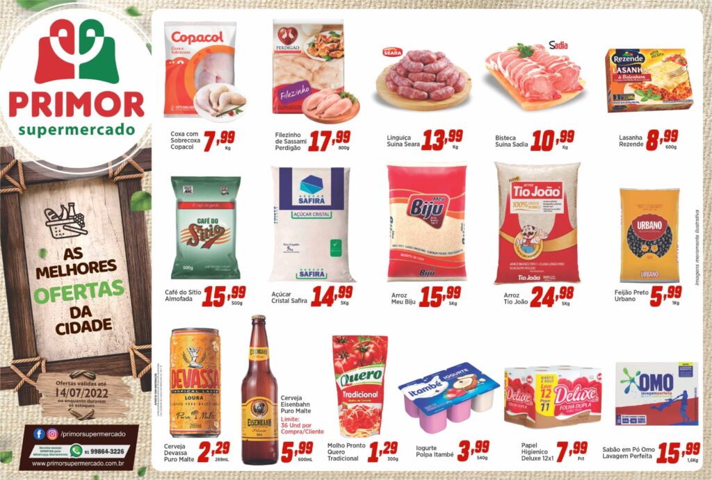 ofertas supermercado primor brasilia df