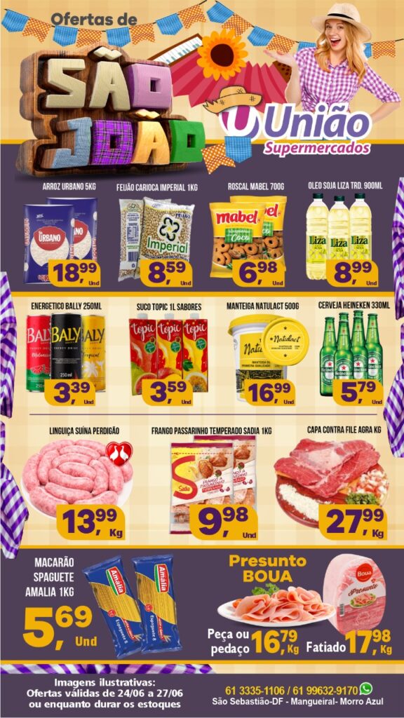 ofertas supermercado união são sebastião df