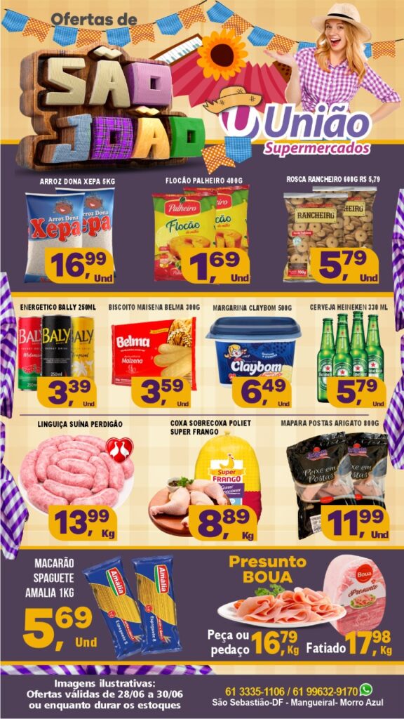 ofertas supermercado união são sebastião df