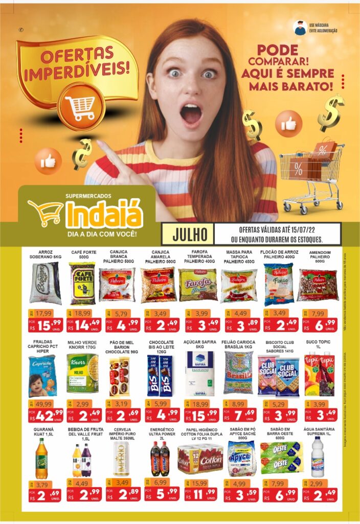 encarte de ofertas supermercado indaiá itapoã paranoá df