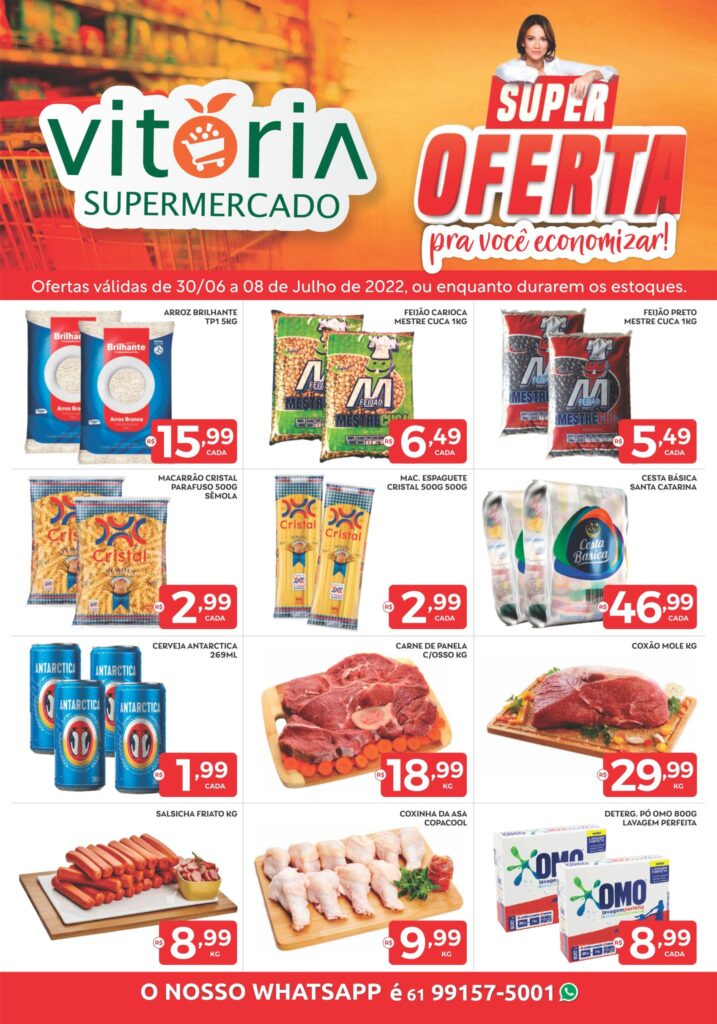 panfleto de ofertas supermercado vitória Ceilândia df