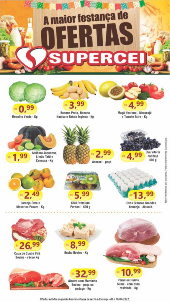 ofertas supermercado supercei Ceilândia brasilia df