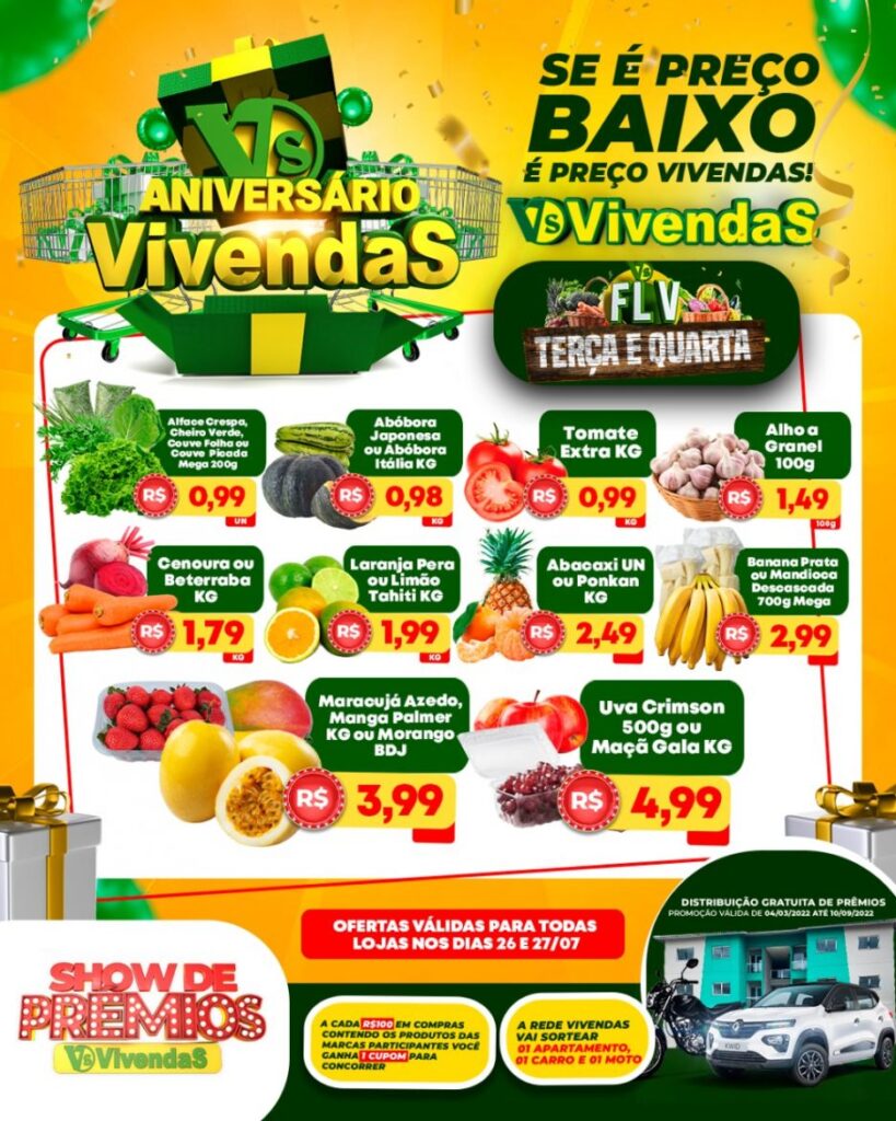 encarte de ofertas do vivendas atacadão brasilia df