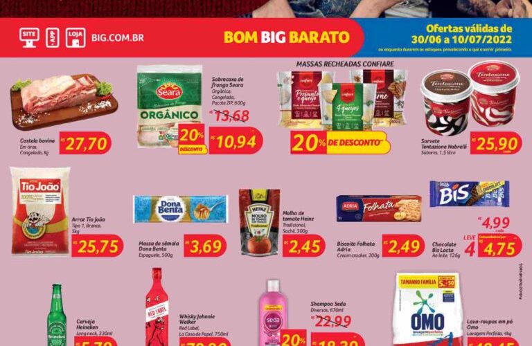 Hipermercado BIG até 10/07/2022