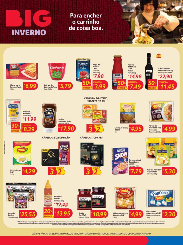 ofertas hipermercado big Brasília df