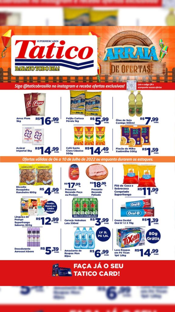 encarte de ofertas supermercado tatico brasilia df