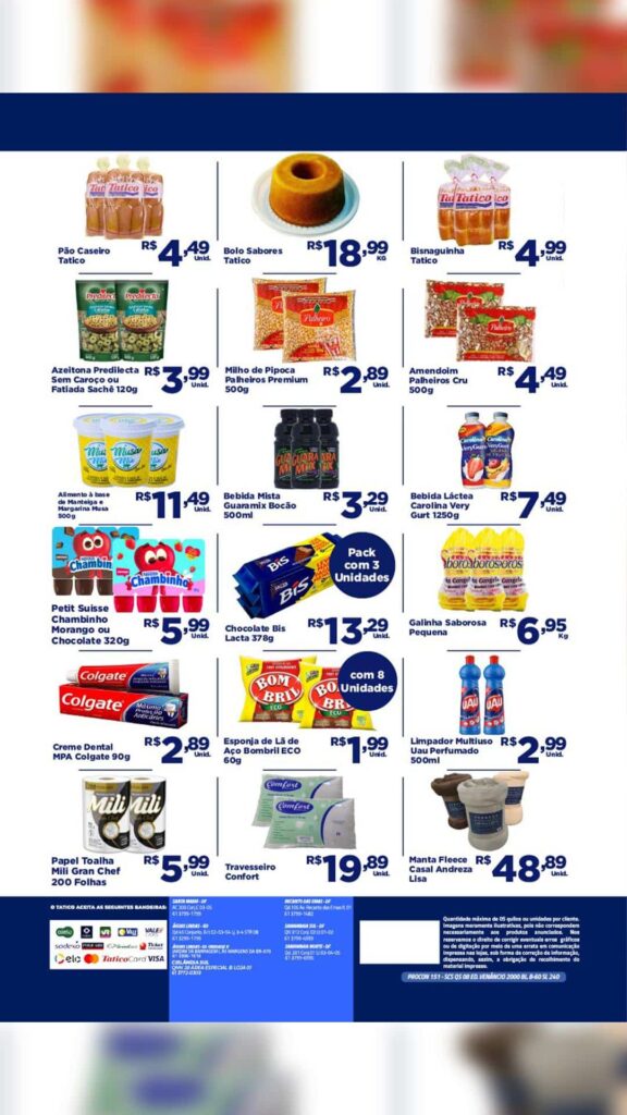 encarte de ofertas supermercado tatico brasilia df