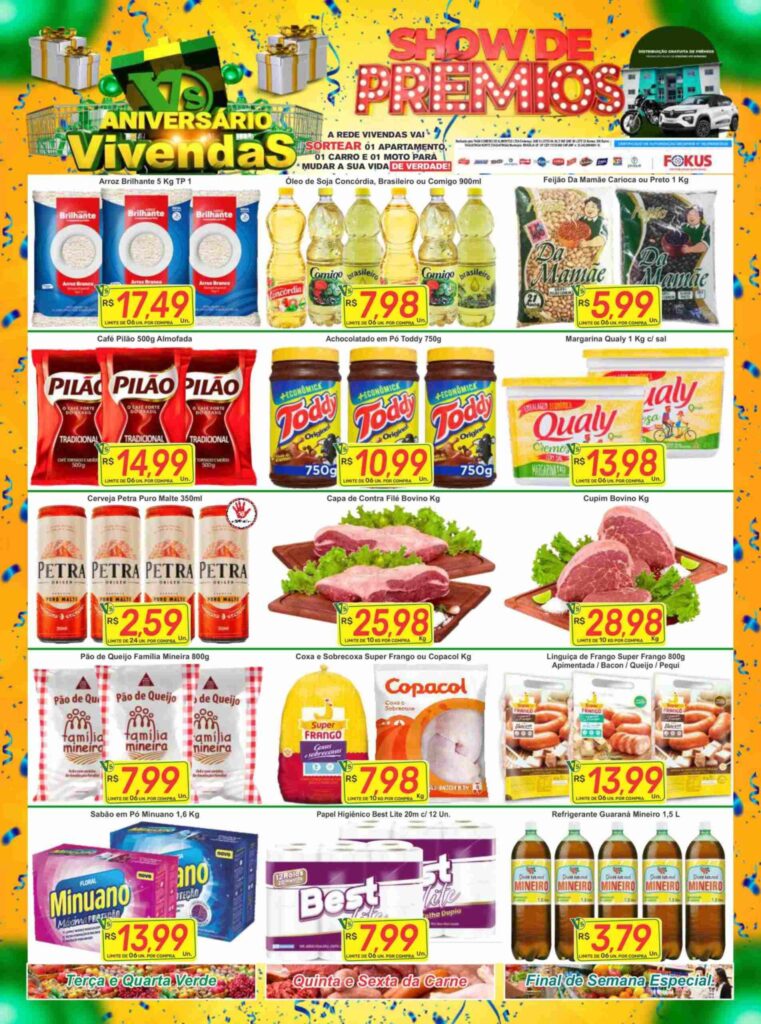 encarte de ofertas do vivendas atacadão brasilia df