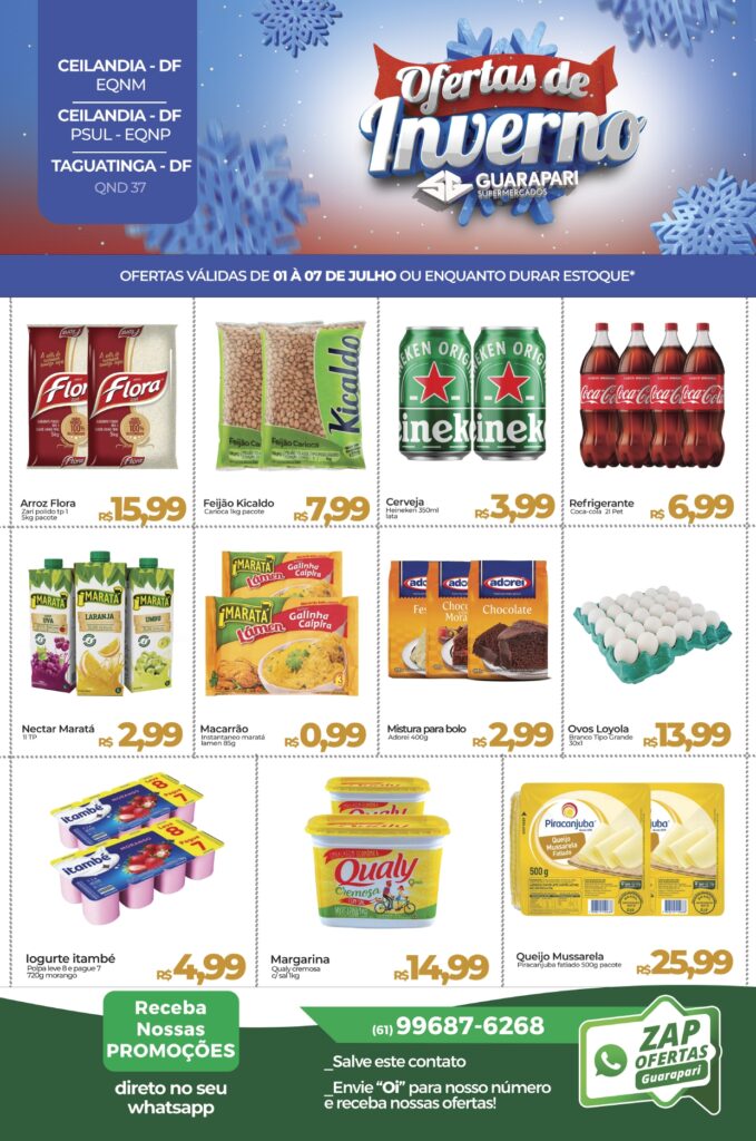 ofertas supermercado guarapari Ceilândia e Taguatinga