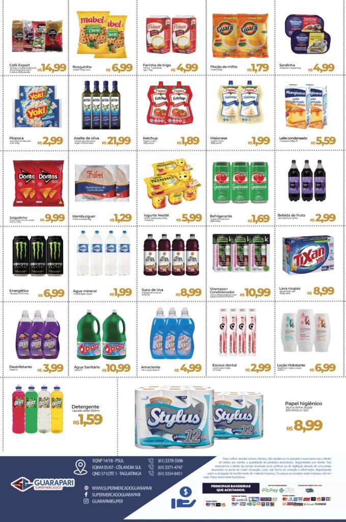 ofertas supermercado guarapari Ceilândia e Taguatinga