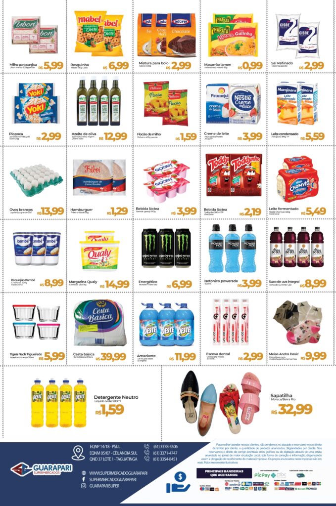 ofertas supermercado guarapari Ceilândia e Taguatinga