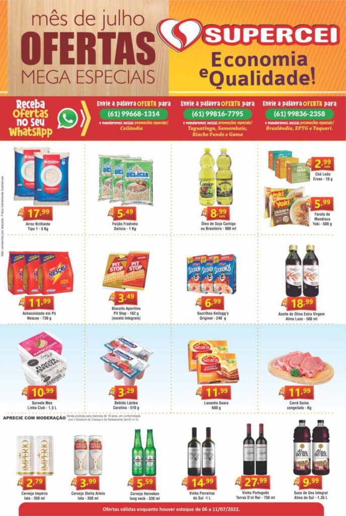 ofertas supermercado supercei Ceilândia brasilia df