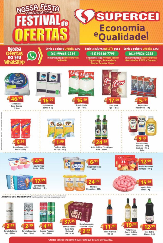 ofertas supermercado supercei Ceilândia brasilia df