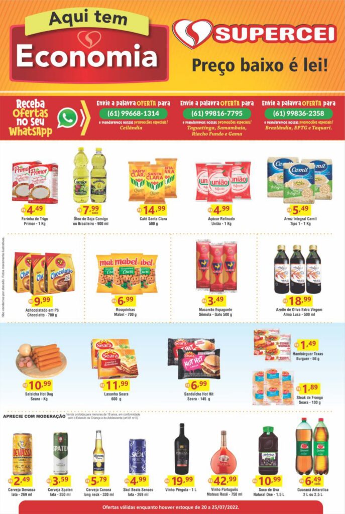 ofertas supermercado supercei Ceilândia brasilia df