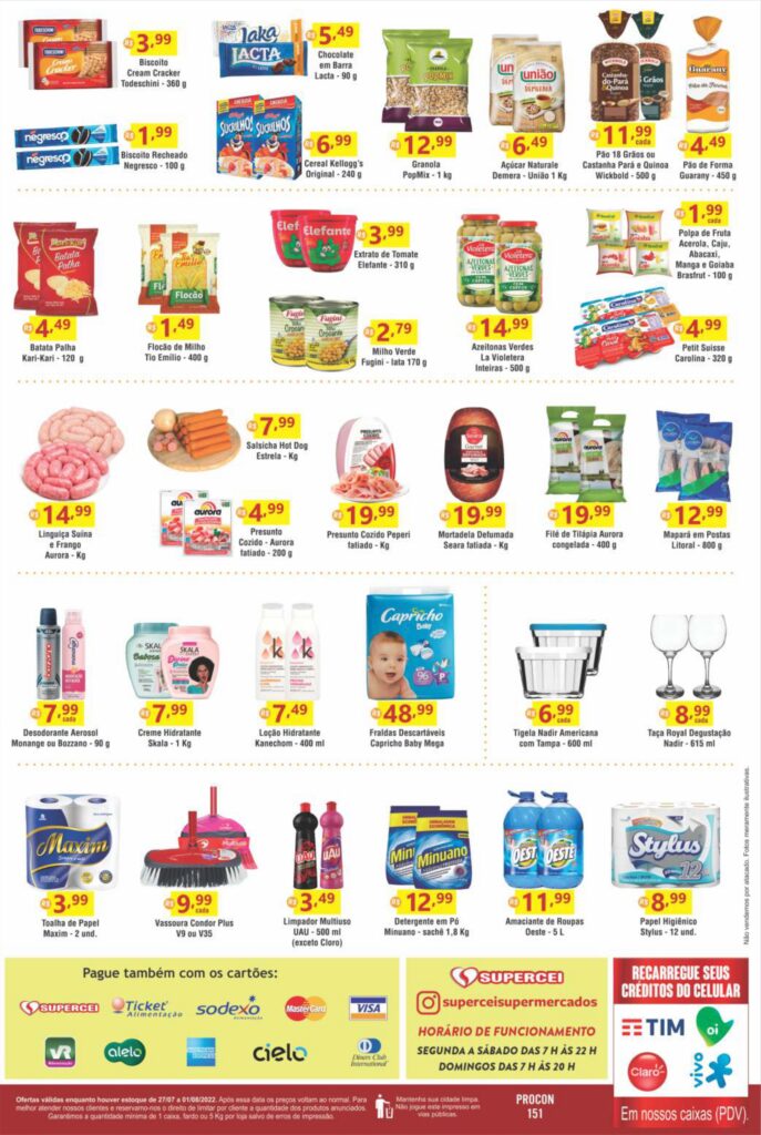 ofertas supermercado supercei Ceilândia brasilia df