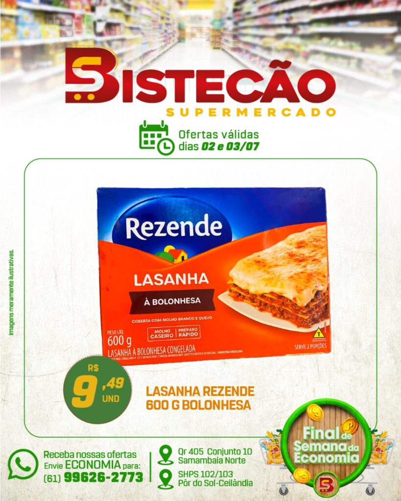 ofertas supermercado bistecão brasilia df