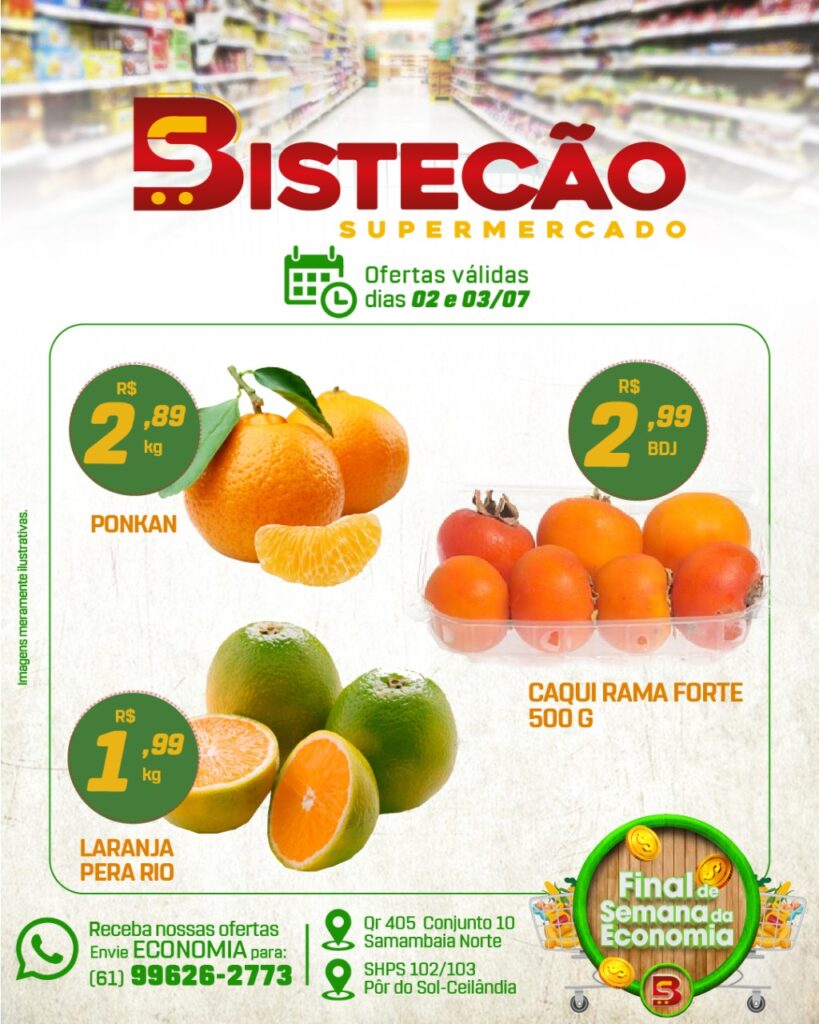 ofertas supermercado bistecão brasilia df