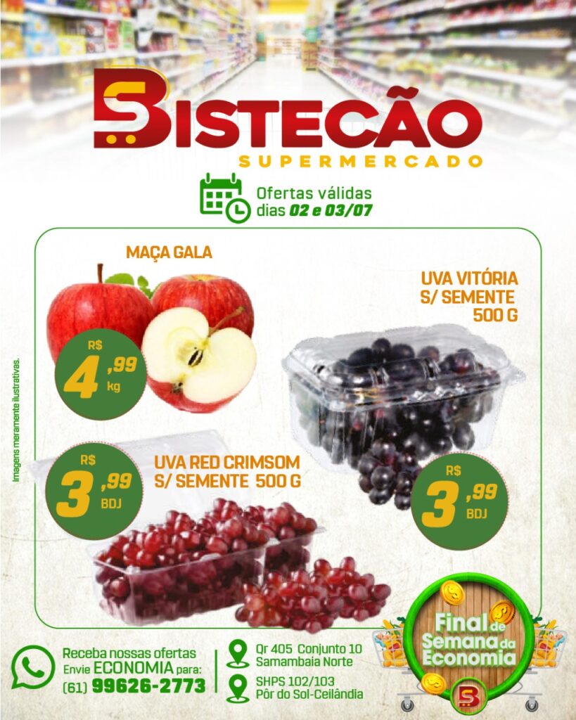 ofertas supermercado bistecão brasilia df