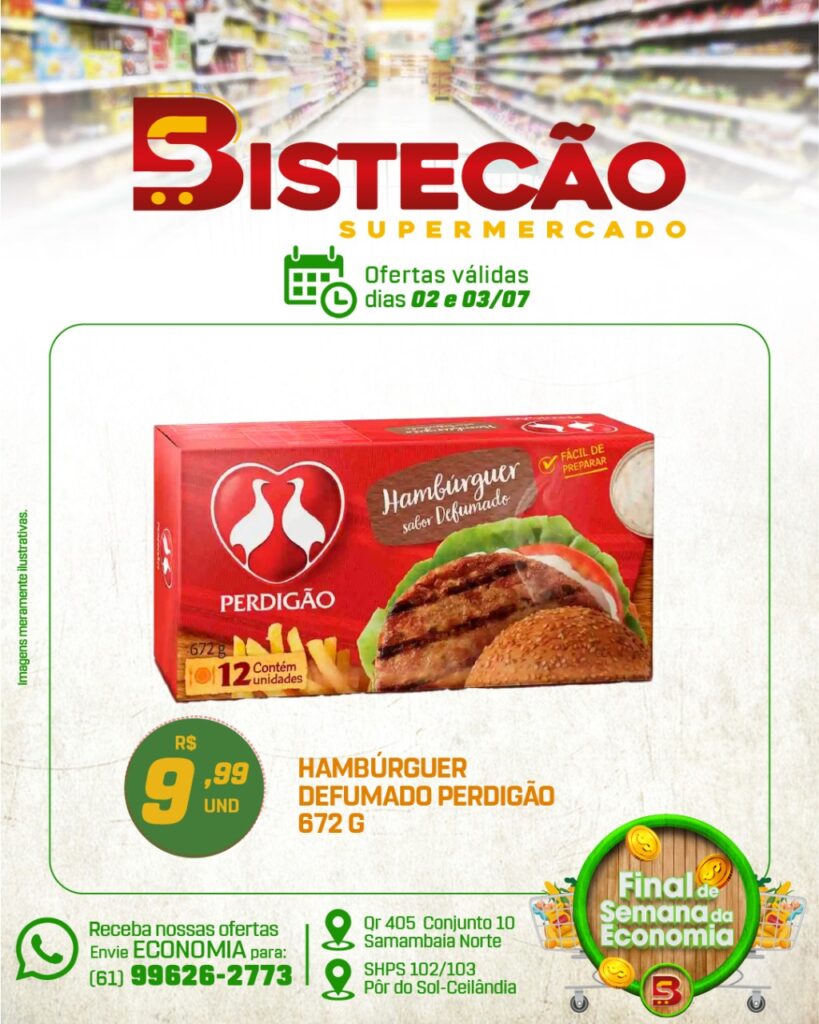 ofertas supermercado bistecão brasilia df