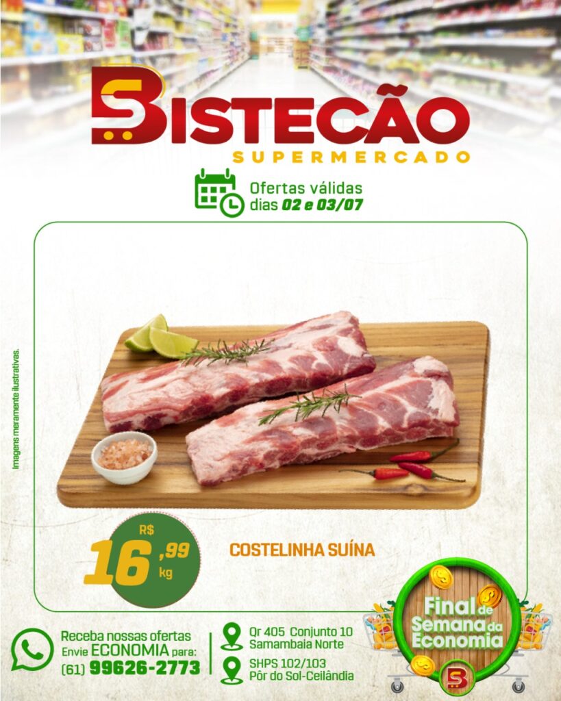 ofertas supermercado bistecão brasilia df