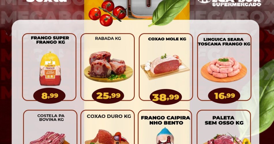 Supermercado Mega Box até 15/07/2022