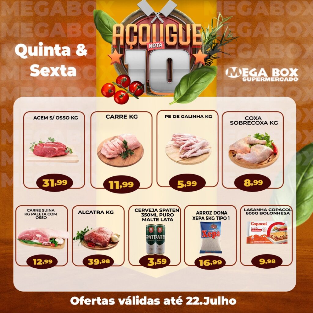 ofertas supermercado mega box são sebastião df