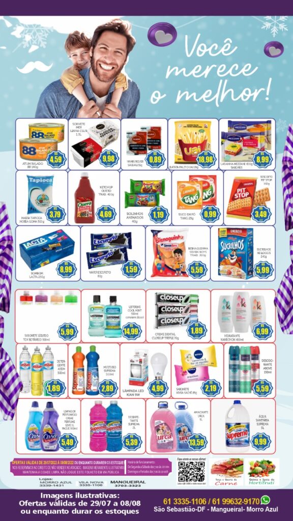 panfleto de ofertas supermercado união são sebastião df