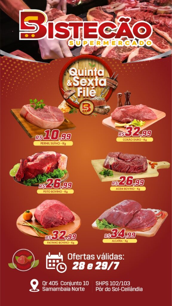 ofertas supermercado bistecão Brasília DF