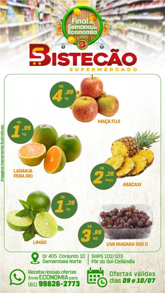 ofertas supermercado bistecão brasilia df