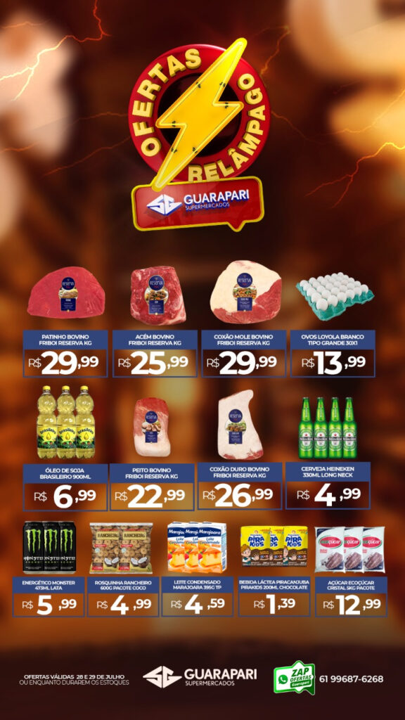 ofertas supermercado guarapari Ceilândia e Taguatinga