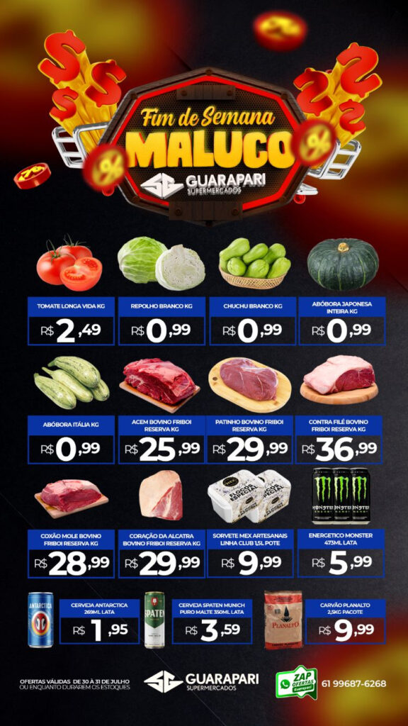 ofertas supermercado guarapari Ceilândia e Taguatinga