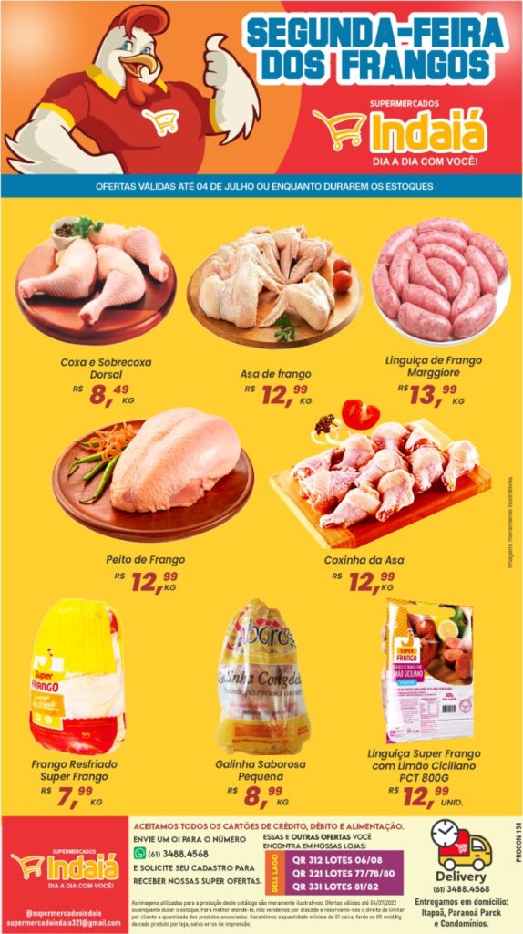 ofertas supermercado indaiá itapoã paranoá df