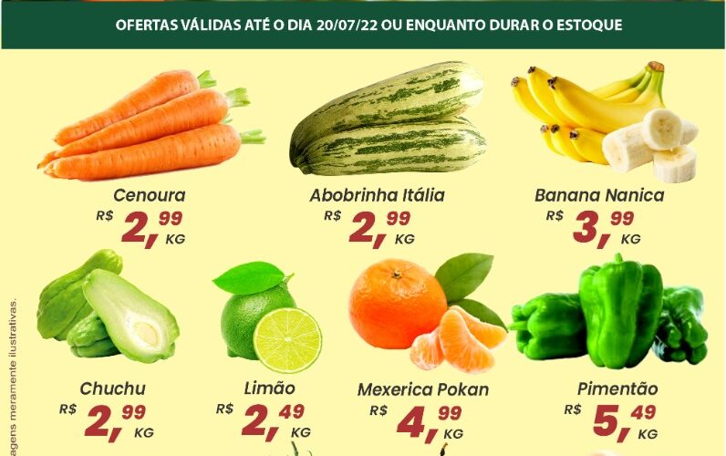 Supermercado Indaiá até 20/07/2022