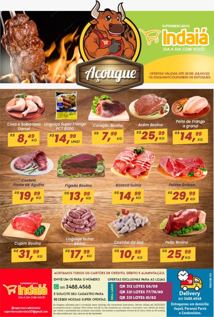 ofertas supermercado indaiá Itapoá Paranoá DF