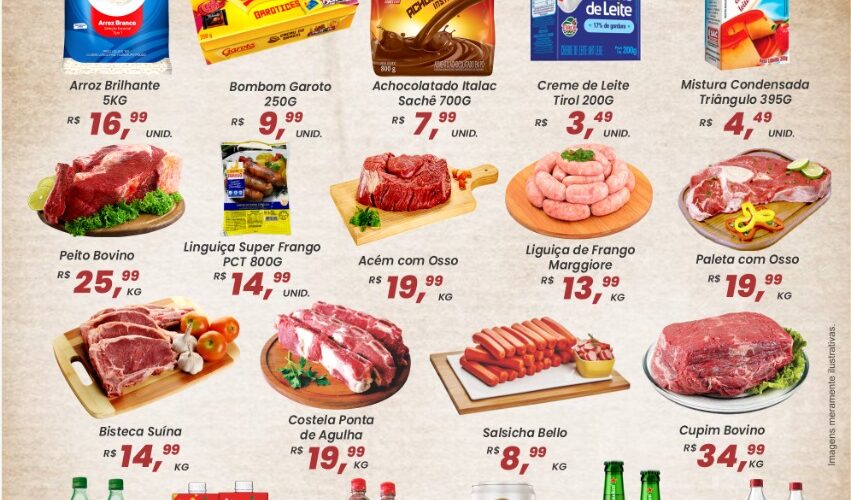 Supermercado Indaiá até 17/07/2022