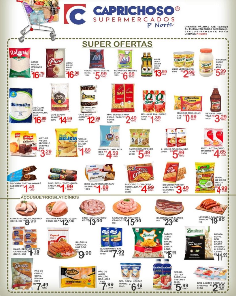 ofertas supermercado caprichoso Ceilândia Brasília df