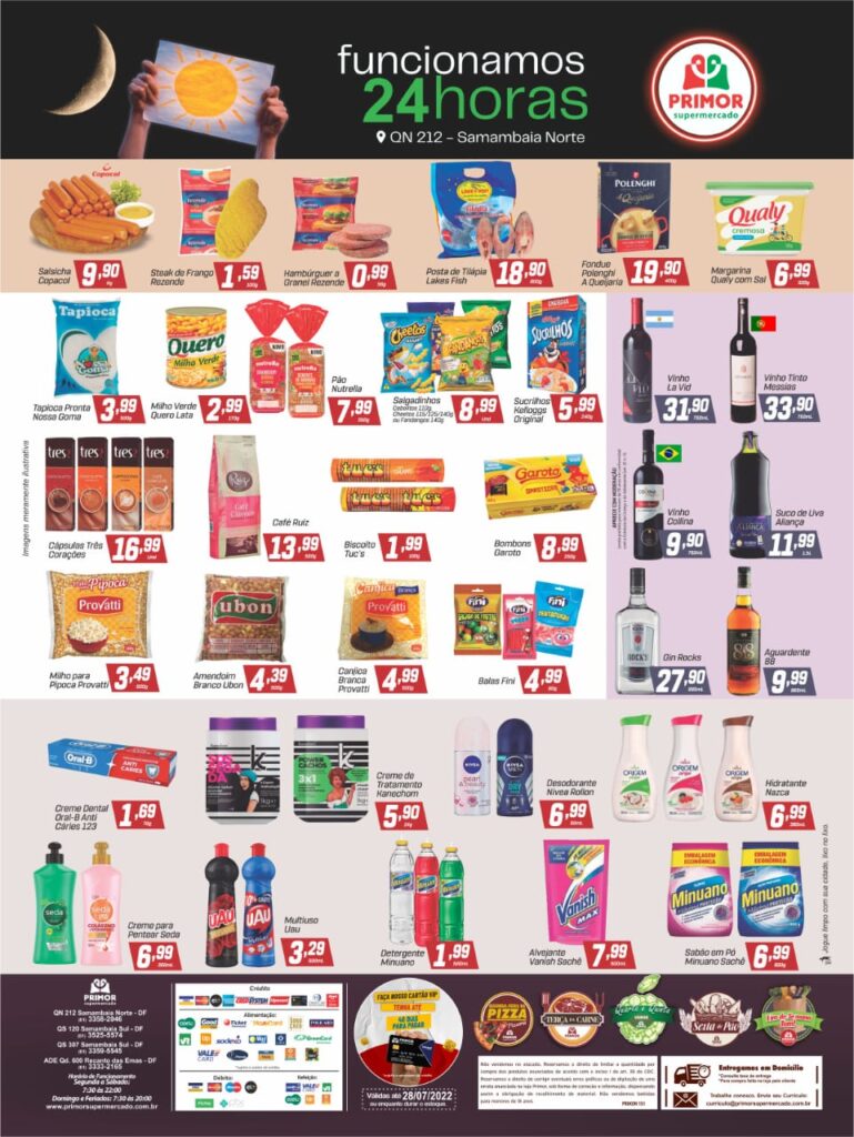 ofertas supermercado primor brasilia df