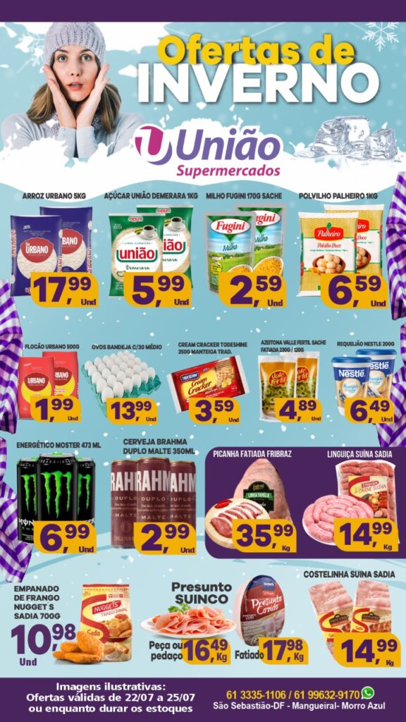 panfleto de ofertas supermercado união são sebastião df