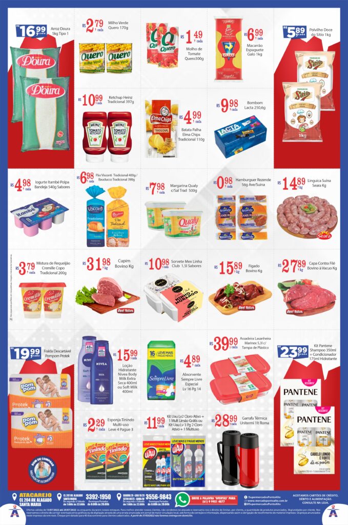 ofertas supermercado ponto alto brasilia df