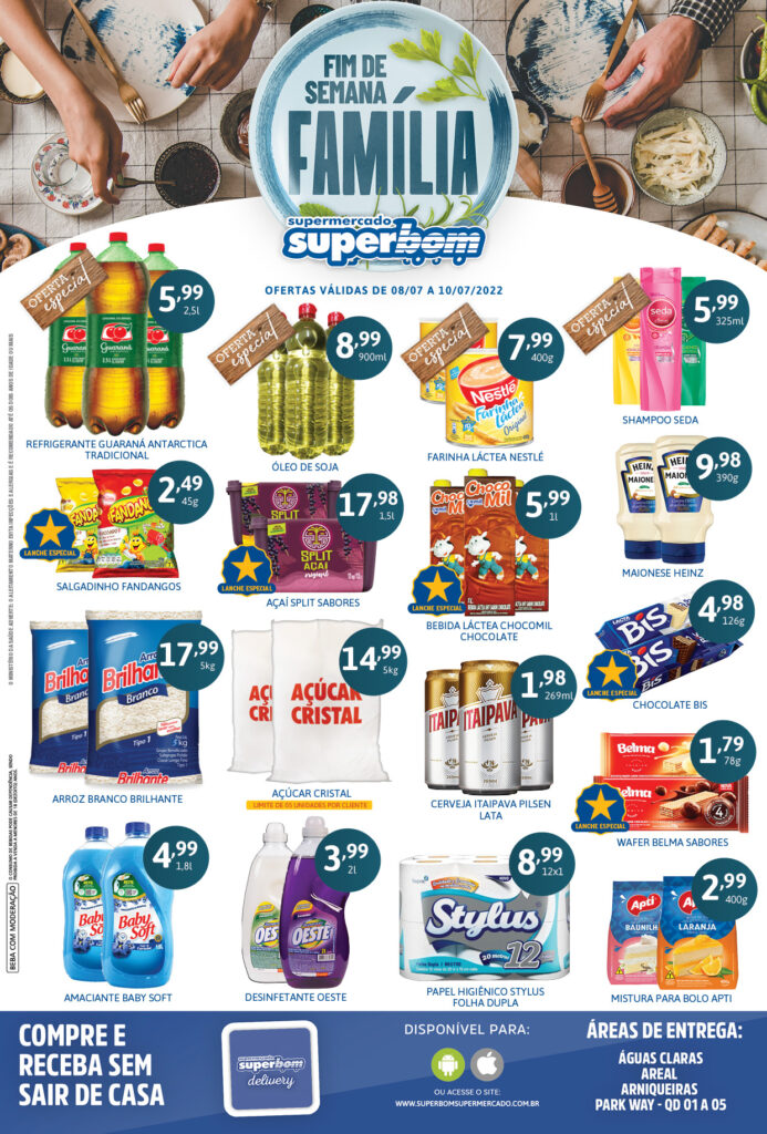ofertas supermercado superbom Brasília DF