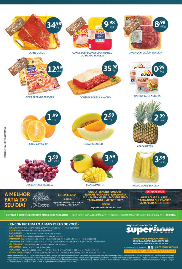 ofertas supermercado superbom Brasília DF