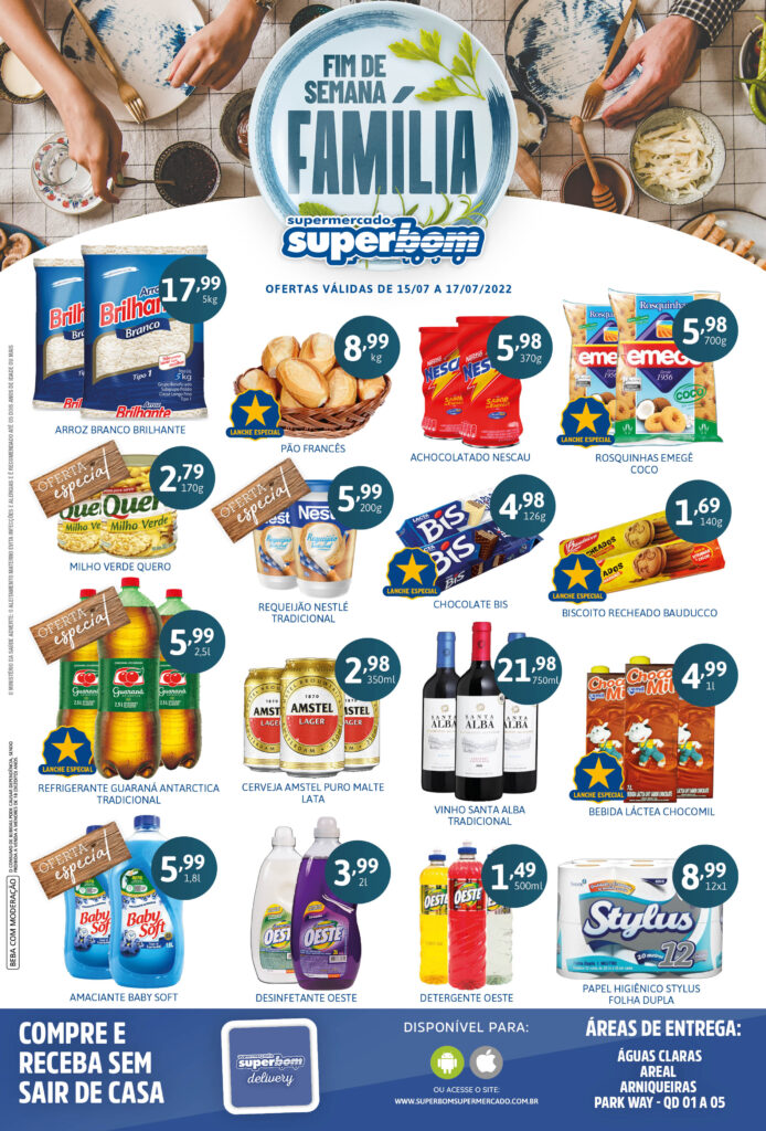 ofertas supermercado superbom Brasília DF