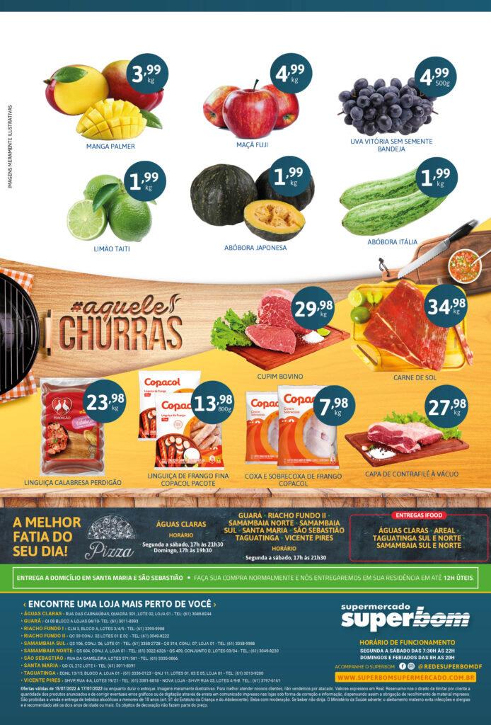 ofertas supermercado superbom Brasília DF