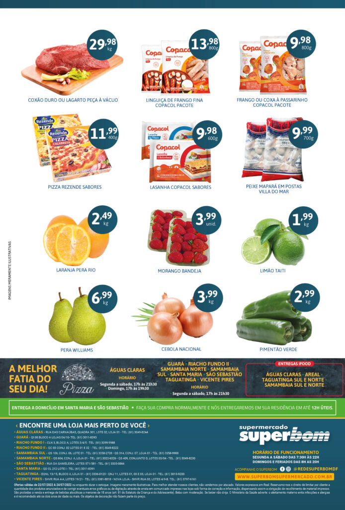 ofertas supermercado superbom Brasília DF