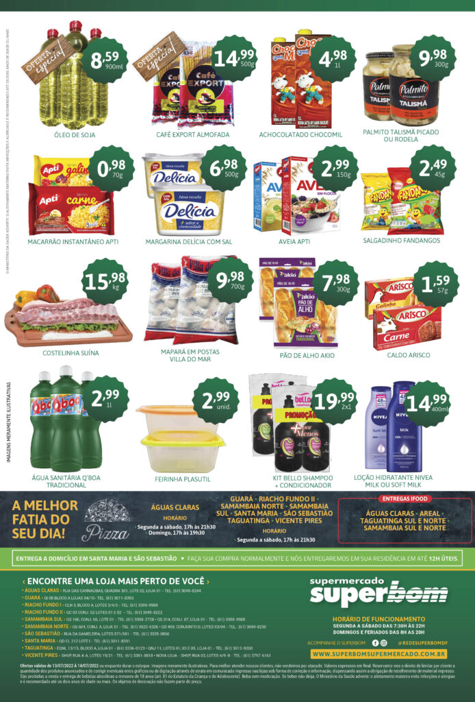 ofertas supermercado superbom Brasília DF