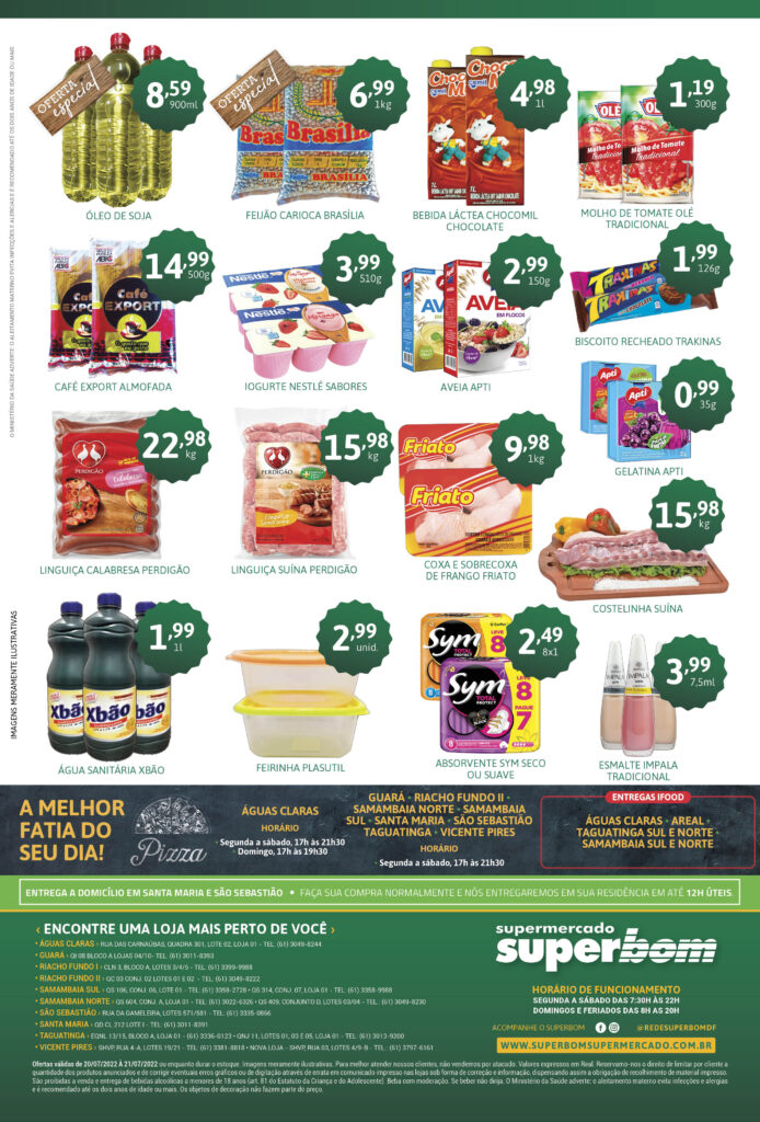 ofertas supermercado superbom Brasília DF